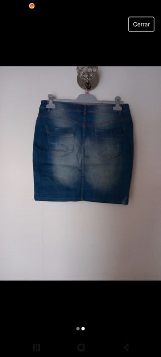 Falda vaquera