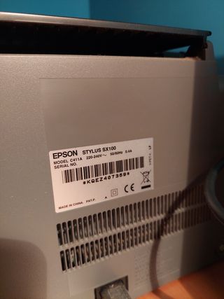 Impresora Epson Stylus SX100