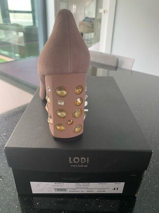 Zapatos LODI rosa palo