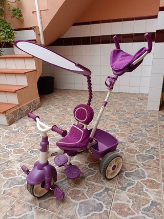 Triciclo con sombrilla