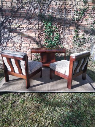 Conjunto Guilleumas butacas vintage