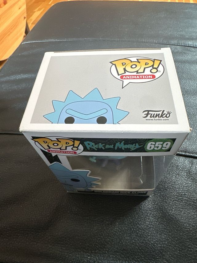 Funko pop hologram rick clone 659