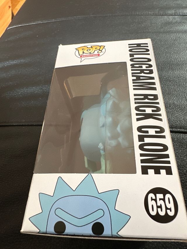 Funko pop hologram rick clone 659