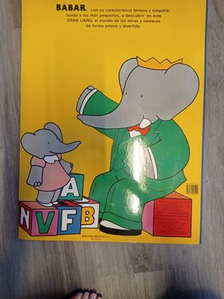 BABAR, juega con letras y números