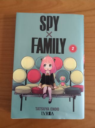 Manga Spy Family. Números 1,2 y 3
