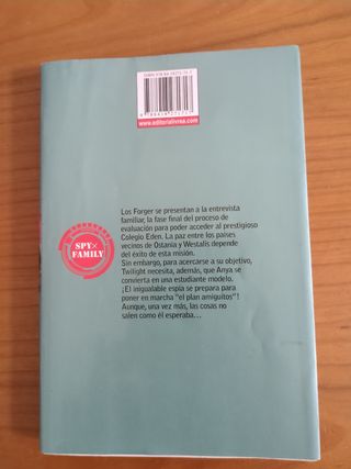Manga Spy Family. Números 1,2 y 3