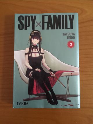 Manga Spy Family. Números 1,2 y 3