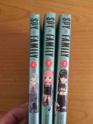 Manga Spy Family. Números 1,2 y 3