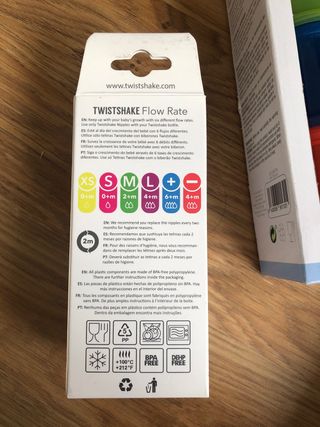 Pack biberon Twistshake + dosificador NUEVO