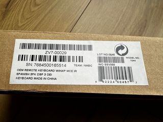 OEM Teclado remoto Media Center Windows