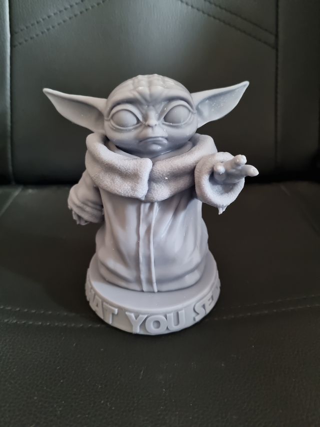 Baby Yoda. Mandalorian. Resina3d. Grogu. Star wars