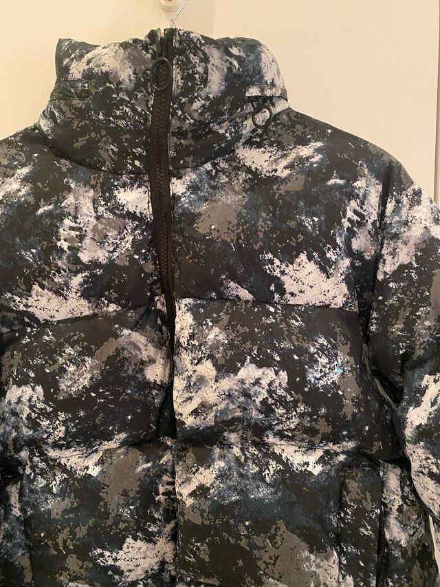 Cazadora acolchada con capucha niño