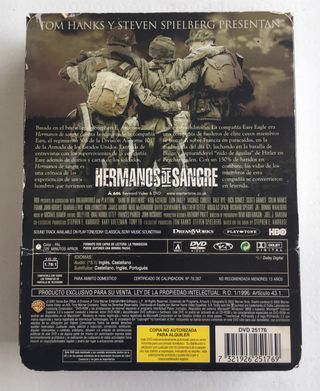 BAND OF BROTHERS SERIE EN DVD ESPAÑOL