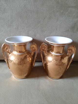 Vasi antichi porcellana dipinta a mano