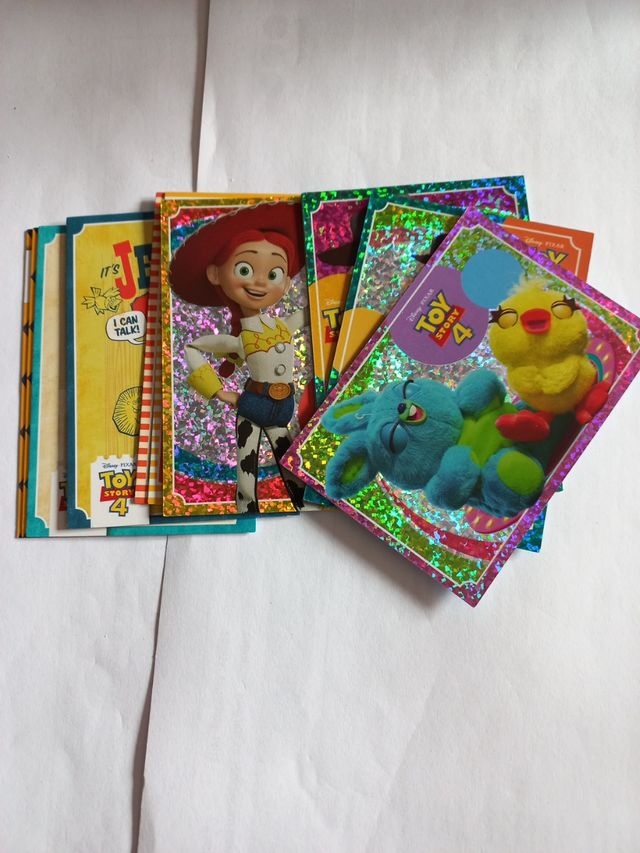 Cromos Toy Story 4 de Panini 2019