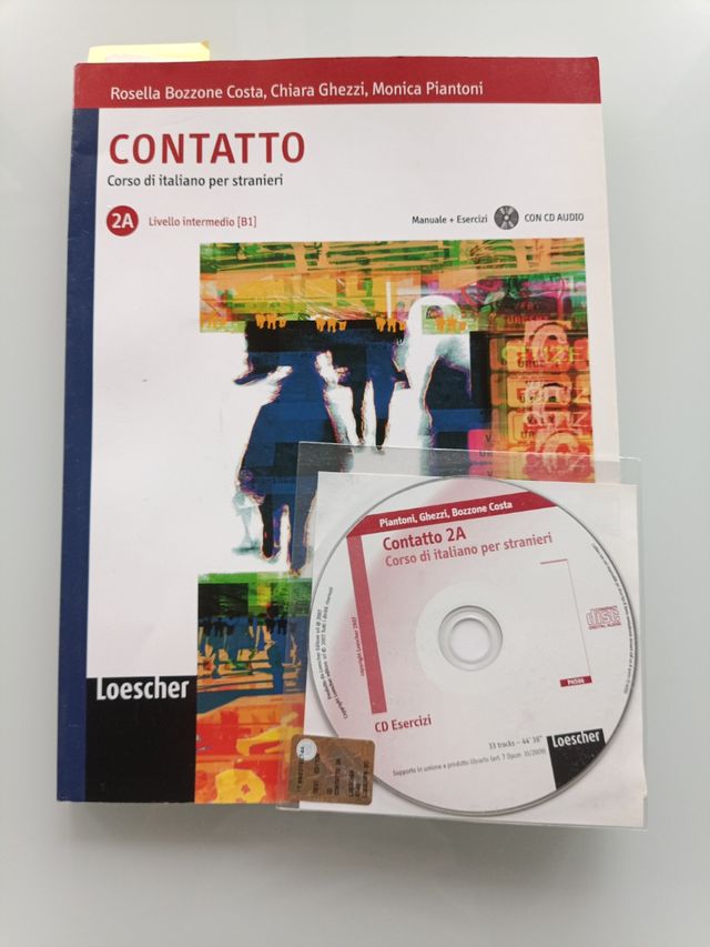 Libro de italiano nivel 2A Contatto