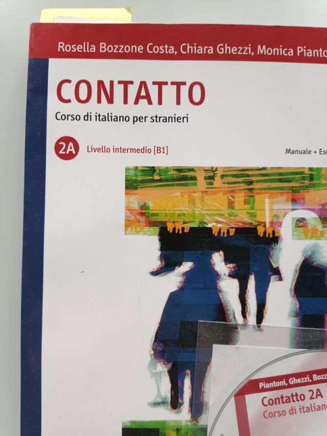 Libro de italiano nivel 2A Contatto