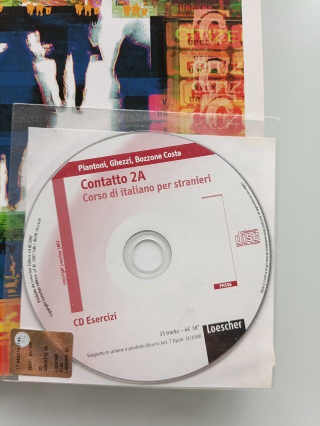 Libro de italiano nivel 2A Contatto