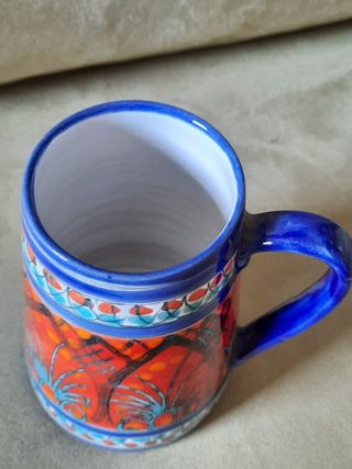 Boccale vintage ceramica Sicilia