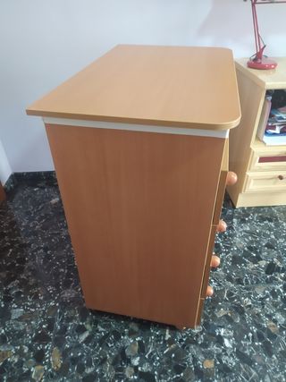 Cómoda con bañera+cambiador bebé 