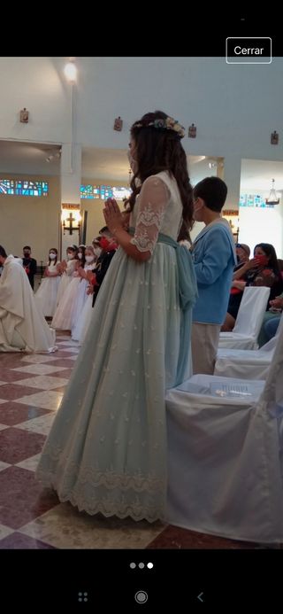 Traje comunión niña