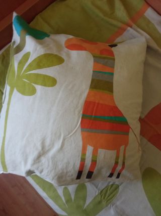 Funda nórdica+ funda cojín infantil