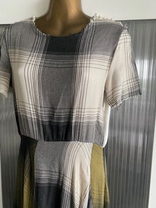 Vestido 100% algodão Zara