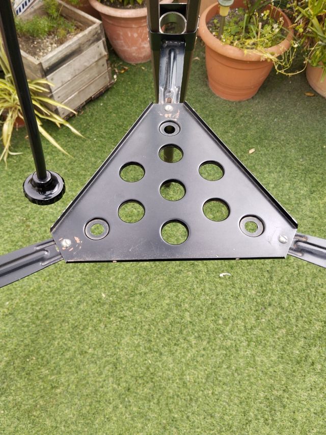 Montura eq ecuatorial clásica madera