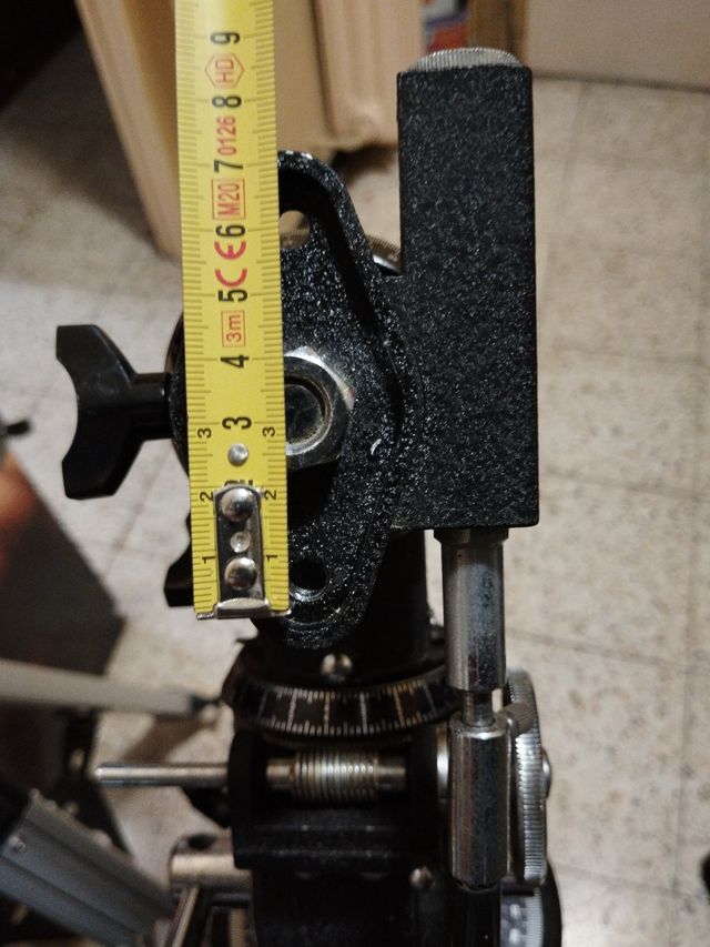 Montura eq ecuatorial clásica madera