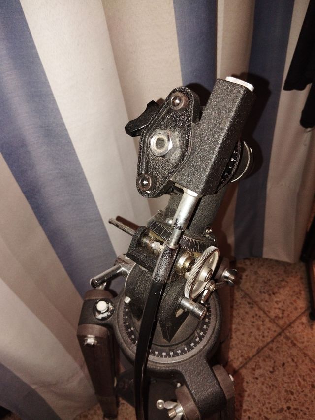 Montura eq ecuatorial clásica madera