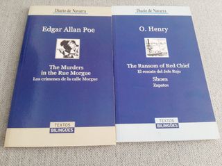 Lote 6 libros bilingues