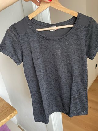 Maglietta effetto zebrato