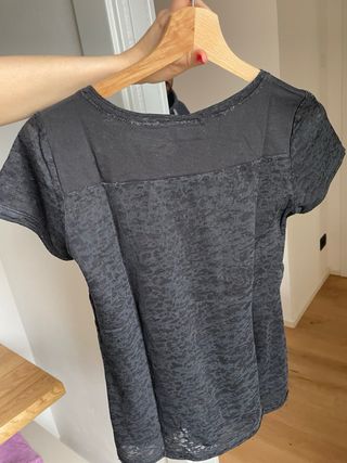 Maglietta effetto zebrato