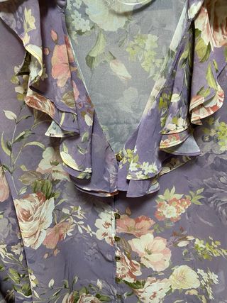 Blusa semitransparente 