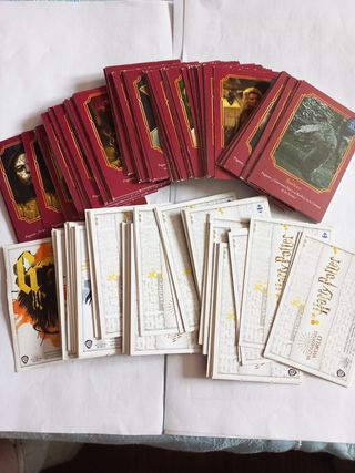 Cromos Harry Potter carrefour 2020
