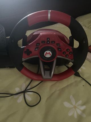 Volante  y pedales Mario kart ORIGINAL