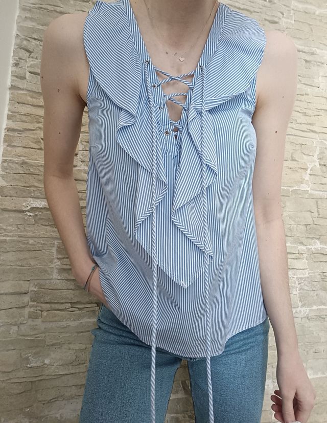 Camicetta smanicata Stradivarius