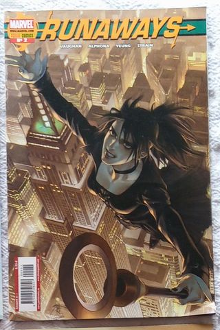 Lote 6 comics Runaways de Marvel