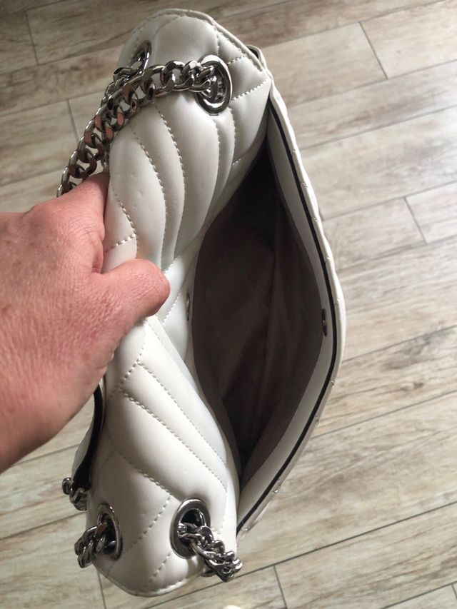 Borsetta tracolla michael kors bianca