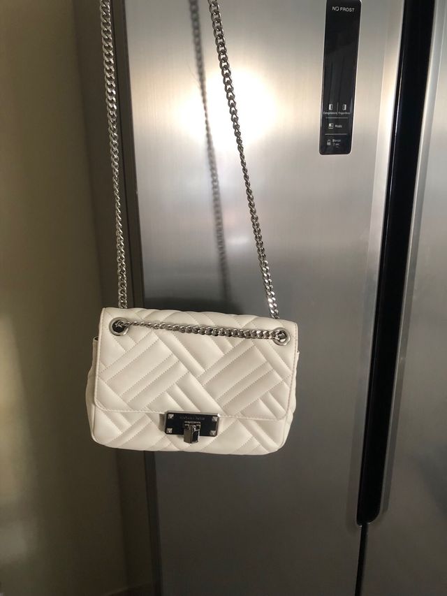 Borsetta tracolla michael kors bianca