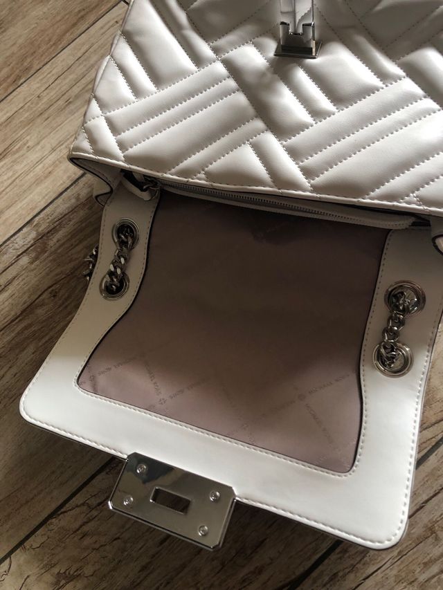 Borsetta tracolla michael kors bianca