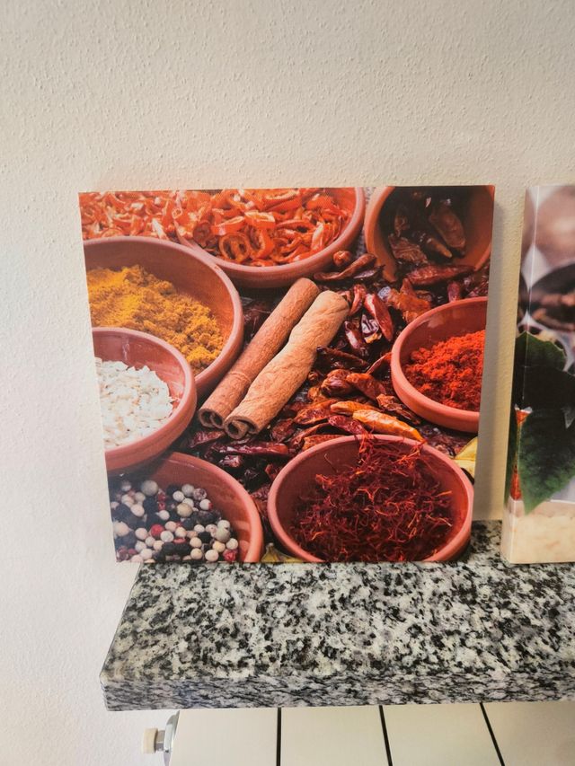 Set 3 Canvas da cucina