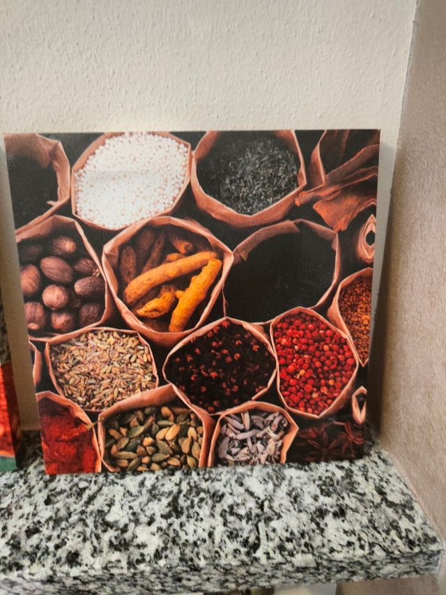 Set 3 Canvas da cucina