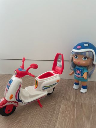 Barriguita moto vespa