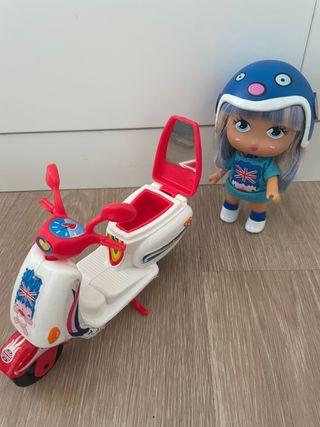 Barriguita moto vespa