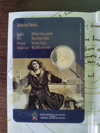 Monedas conmemorativas Malta