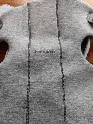 BabyBjörn portabebe gris claro nuevo