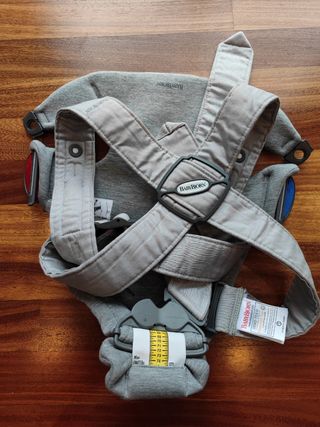 BabyBjörn portabebe gris claro nuevo