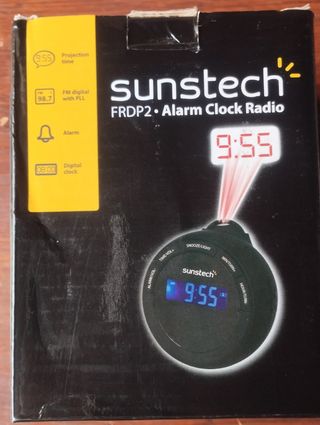 Reloj radio despertador