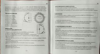 Reloj radio despertador